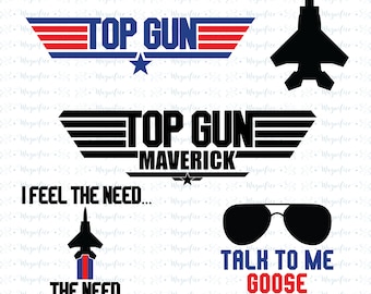 Top Gun Logo Etsy Top Gun Logo Etsy