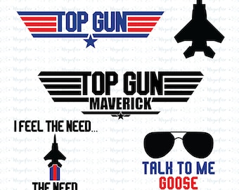 Top Gun Logo Etsy