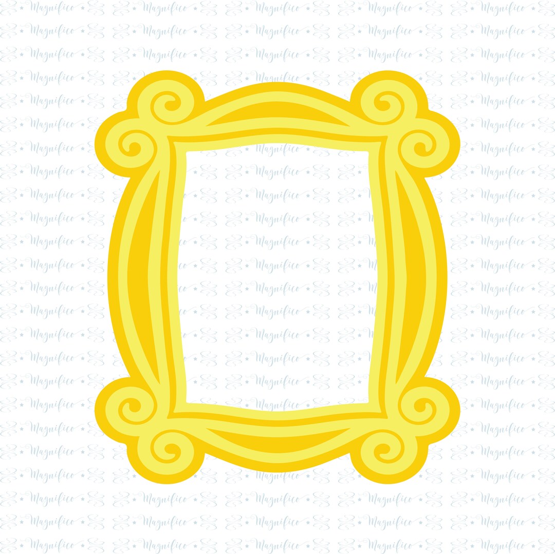 Friends Frame SVG, Friends Picture Frame, Friends Door Picture Frame