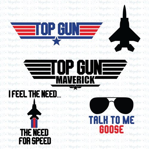 Talk to Me Goose Top Gun Quote Movie Quote Sunglasses SVG Etsy