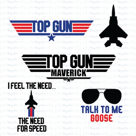 Download Top Gun Svg Bundle Need For Speed Talk To Me Goose Maverick Etsy