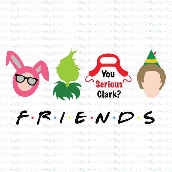 Download Christmas Friends Svg Christmas Movie Characters Svg Etsy
