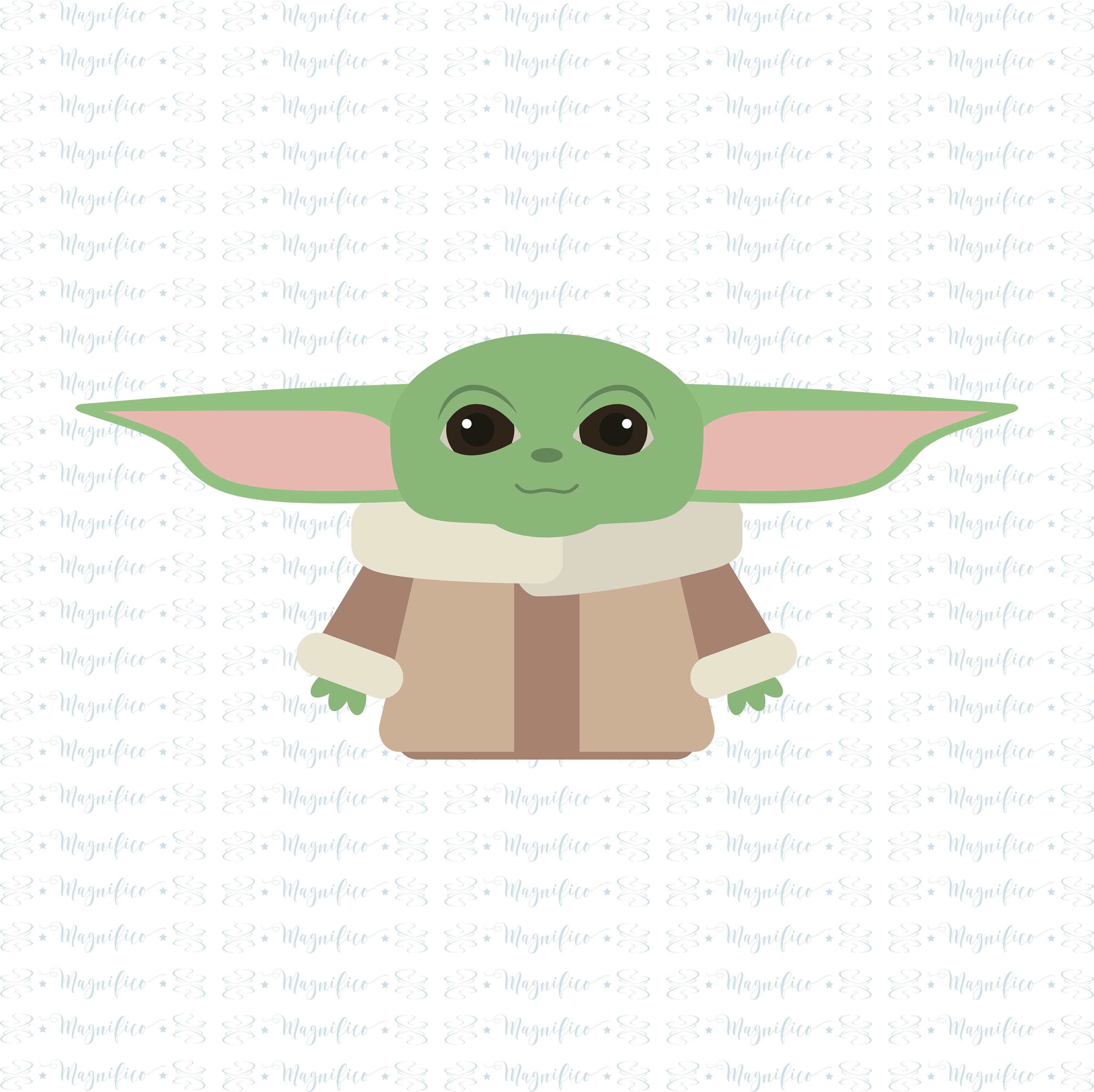 Baby Yoda Svg Jedi Svg Baby Alien Space Svg Cute Yoda Svg Etsy