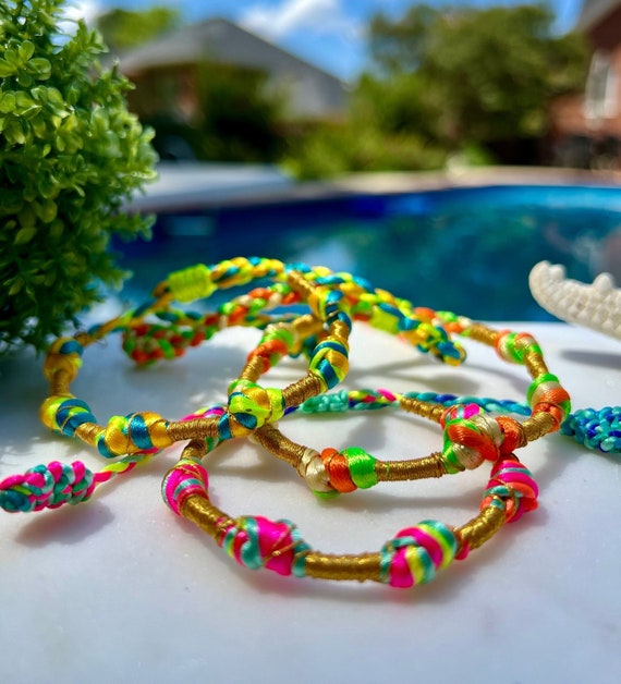 1pc Woven Friendship Bracelets Bulk Adjustable Braided Sport - United Kingdom