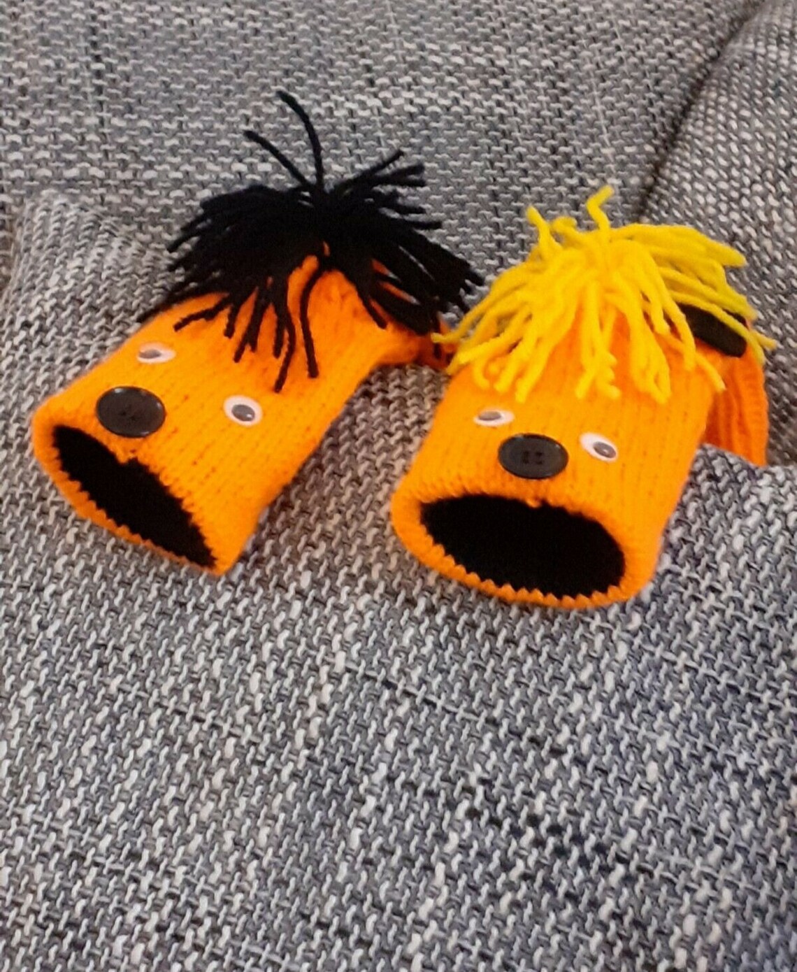 Handpuppen Fara Und Fu