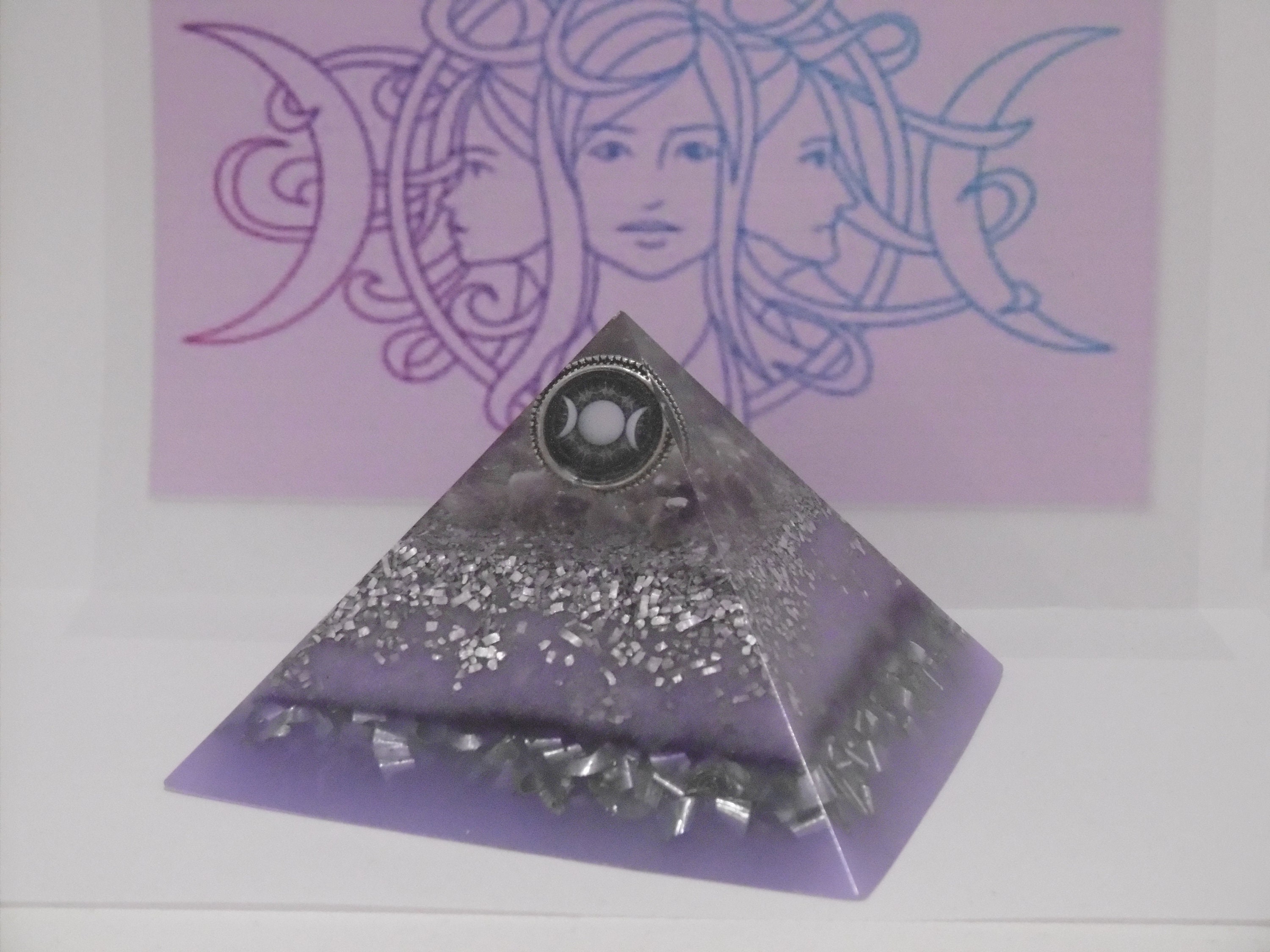 Orgonite Triple lune
