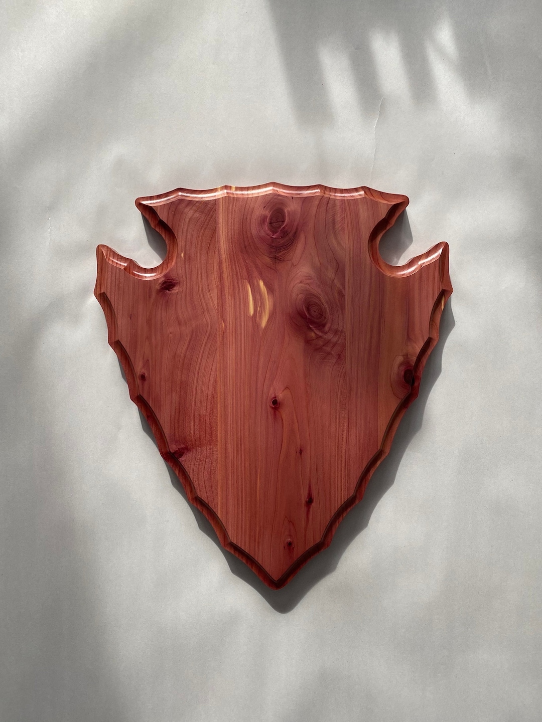 Large Arrowhead Antler Plaque 12x14 - Etsy