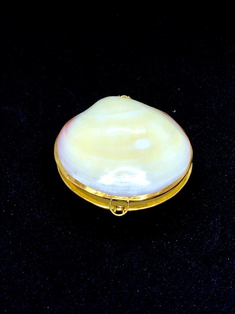 Sea Shell Ring Box Engagement Ring Holder Wedding Vintage Ring Etsy