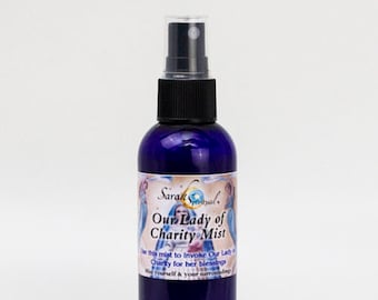 Our Lady of Charity Spiritual Mist - Made by SarahSpiritual - Prayer Request, Miracles, Protect Children, Strength, Aromatherapy