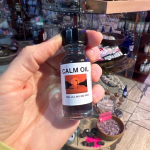 Calm Spiritual Oil ~ Made by SarahSpiritual  ~ Create Peaceful Environment, Relax, Unwind, Maintain Energy, Wellbeing, Sitations, Oil Blend