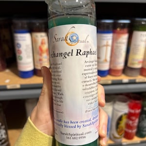 Archangel Raphael 7 Day Candle ~ Hand Dressed & Blessed by SarahSpiritual ~ Divine Healing and Grace