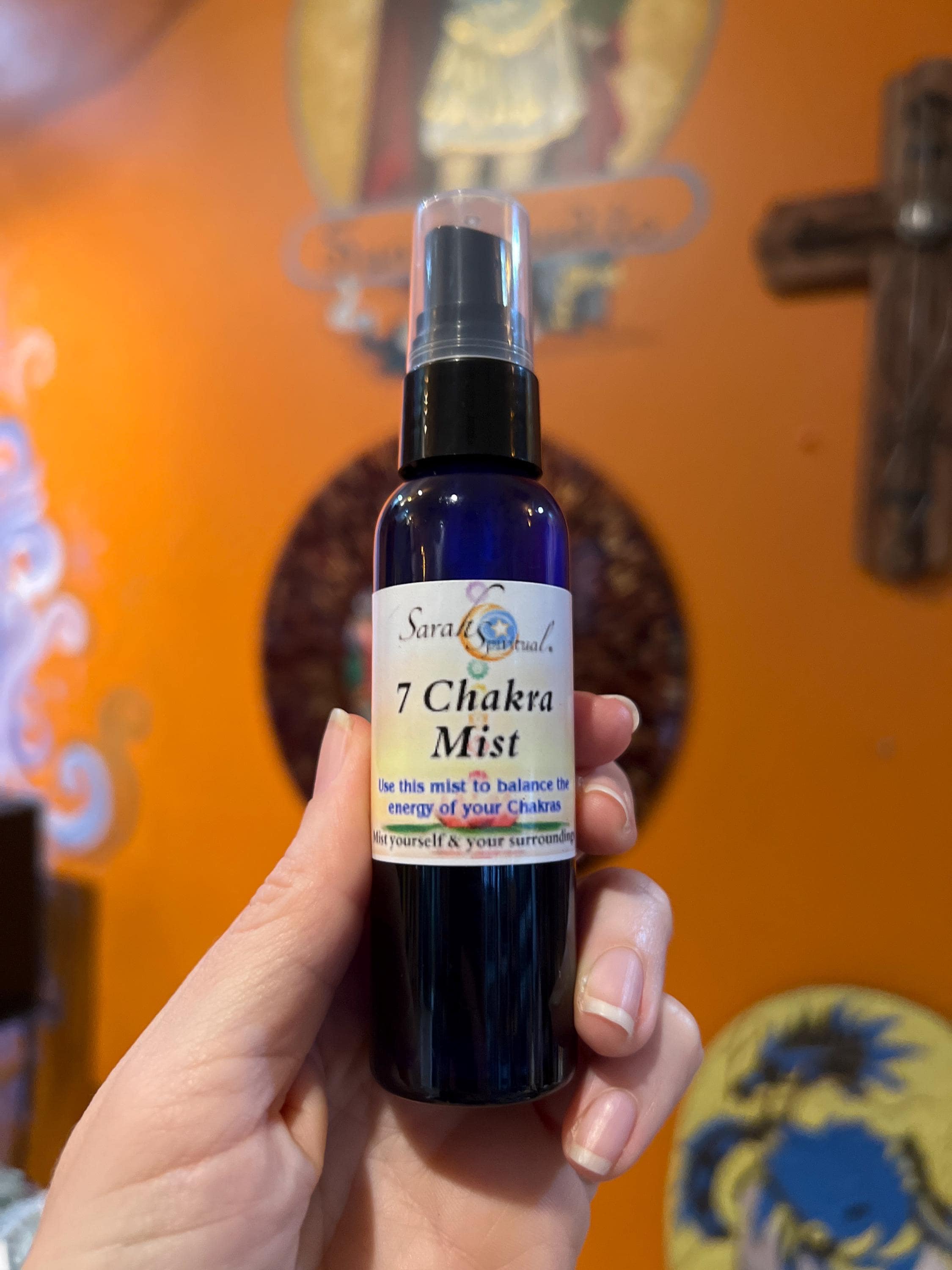 7 Chakra Spiritual Mist ~ Balance, Align & Awaken Your Chakras ~ Aromatherapy, Aura Spray