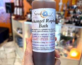 Archangel Raphael Spiritual Bath ~ Invoke Divine Healing & Grace ~ Made by SarahSpiritual, Bath Ritual, Archangel Energy