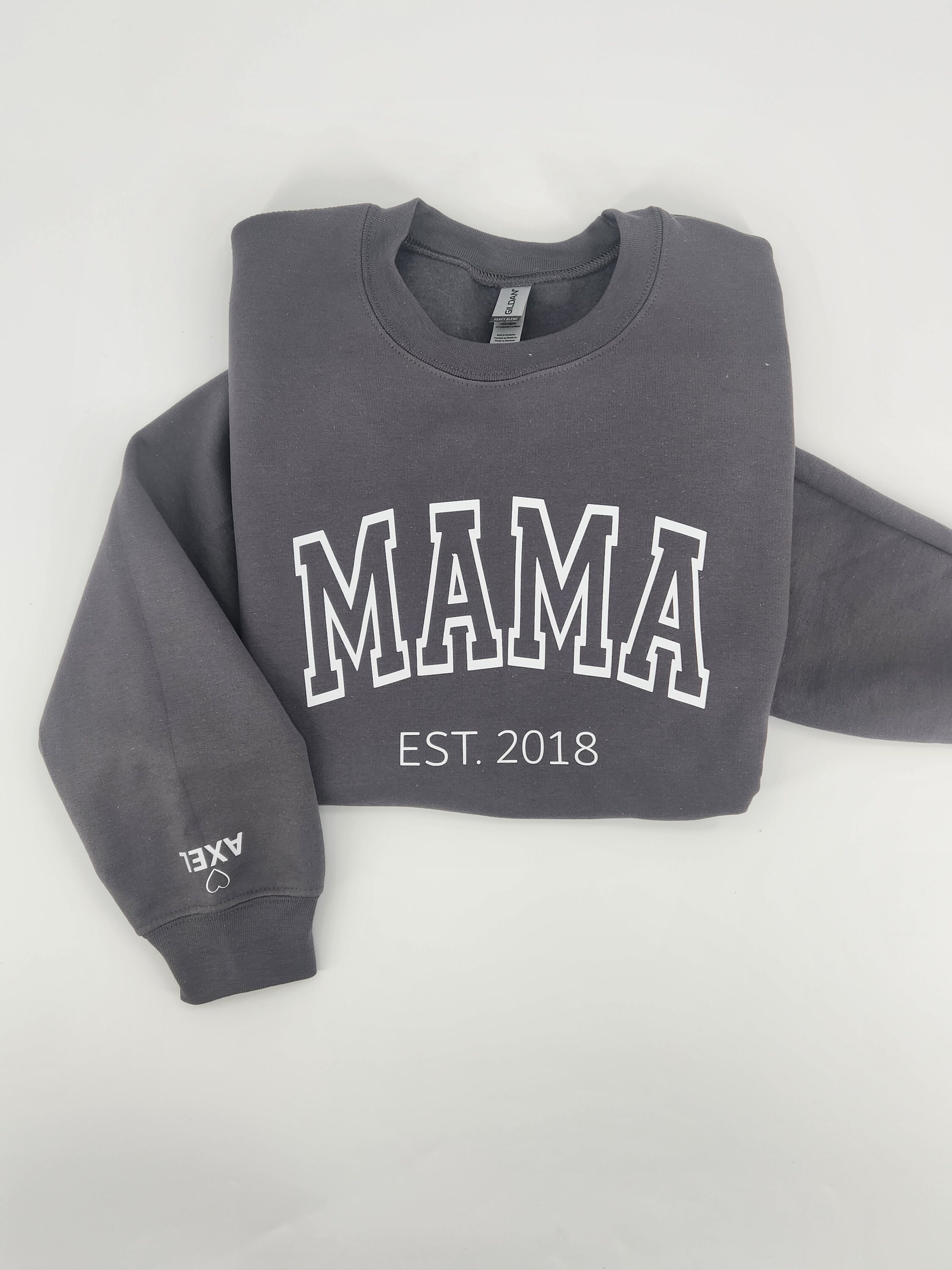 Another Name総柄スウェット　made in USA SIZE L Cheetah MAMA Emblem Sweatshirt - Victoria Lynn Jewelry