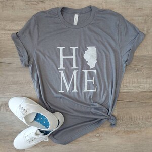 Home Shirt - State Shirt - Home State Shirt - Distressed Shirt - Cute Shirt for Women - Gift for Her - Homeowner Gift - New Home  Owner Gift
