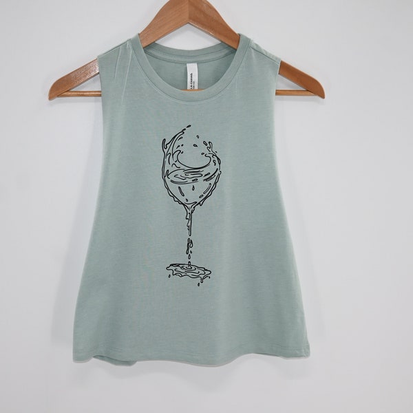 Wine Lover Tank - Girlfriends Tank - Wine Club Tank- Summer Tank  - Shirts for Women -