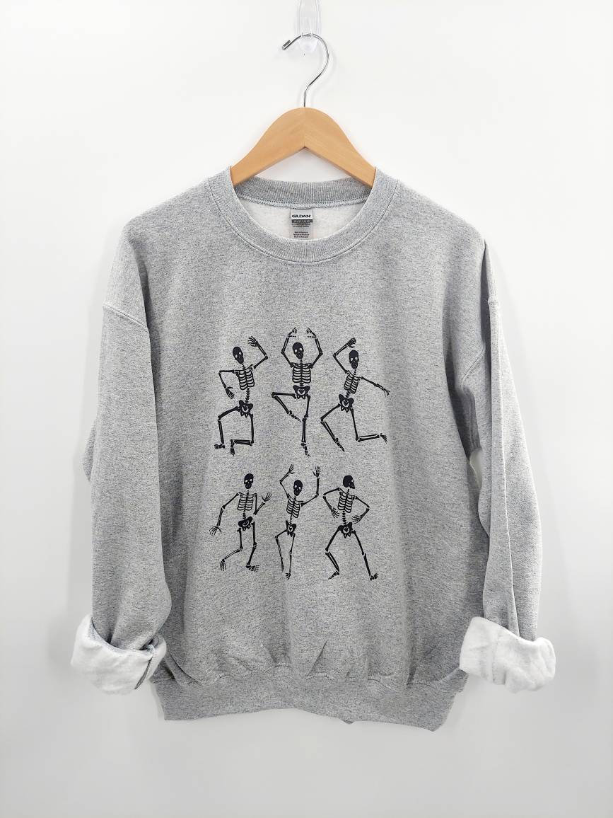 Dancing Skeleton Sweater Skeleton Crew 