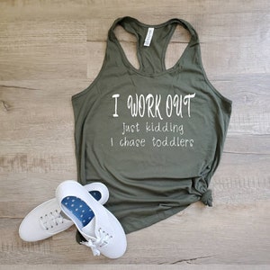 Nanny Life Shirt - Nanny Life Tank - I Workout Just Kidding I Take Naps- Gift For Nanny  Cute Nanny Tank - Mom Tank - Nanny Workout Tank