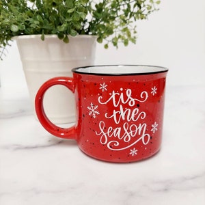 Xícara de café de Natal - Caneca de café de Natal - Copo de boas festas - Copo de férias - Caneca da temporada - Xícara de café da temporada
