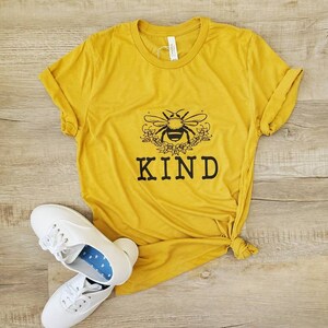 Be Kind Shirt - Bee Kind Shirt - Cute Bee Shirt - Cute Shirt for Women - Bee Shirt - Staying Safe - Spring Shirt - Gifts for Her