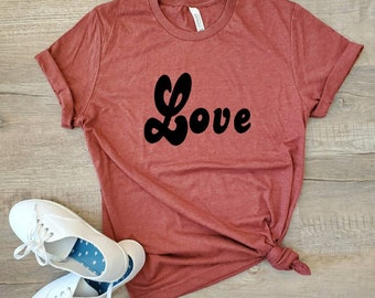 Love Shirt - Female Empowerment Shirt - Cute Shirt for Women - Girl Boss - Girl Power  -  Gifts for Her - Trendy Shirt