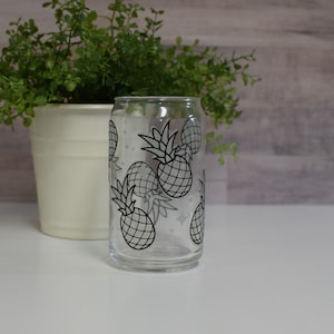 Ananas Couleur Changement Tasse Fun Verre d’été Fruit Thème Verre Party Verre Hôtesse Cadeau