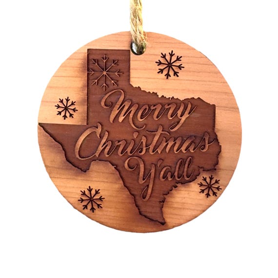 2oz Texas Merry Christmas Y'all Shotglass LASER 2oz Texas Merry Christmas Y'all Shotglass LASER