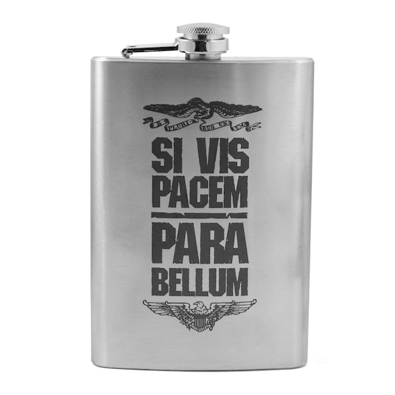 8oz BLACK Controller Flask Laser Engraved 8oz BLACK Controller Flask Laser Engraved