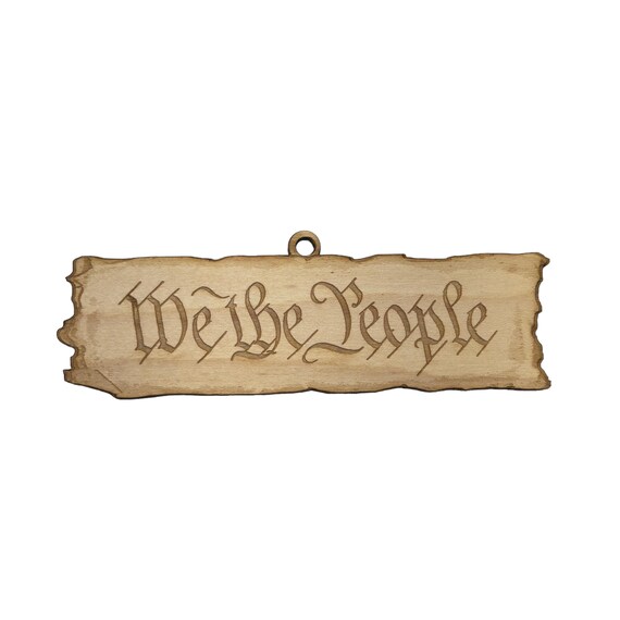 Ornament - You Earn What You Take - Raw Wood 5x2in Ornament - You Earn What You Take - Raw Wood 5x2in