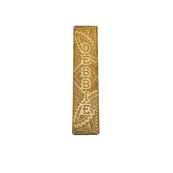 Bookmark - Polynesian Tribal - Birch Bookmark - Polynesian Tribal - Birch