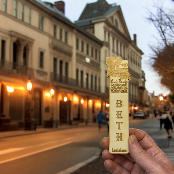 Bookmark - Louisiana Cajun - Birch wood Bookmark - Louisiana Cajun - Birch wood