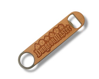 Abridor de botellas de madera - Dungeon Master