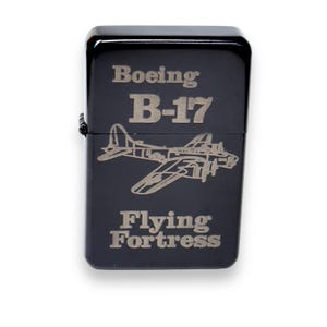 Black Lighter - B-17 Flying Fortress Airplane Black Lighter - B-17 Flying Fortress Airplane