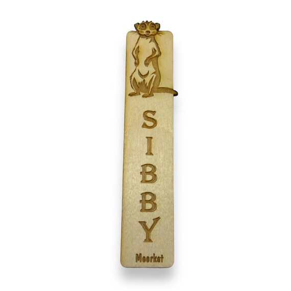 Bookmark - MeerKat - Birch wood Bookmark - MeerKat - Birch wood