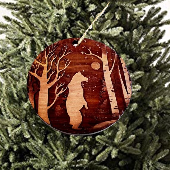 CEDAR Winter Polar Bear - CEDAR Ornament CEDAR Winter Polar Bear - CEDAR Ornament