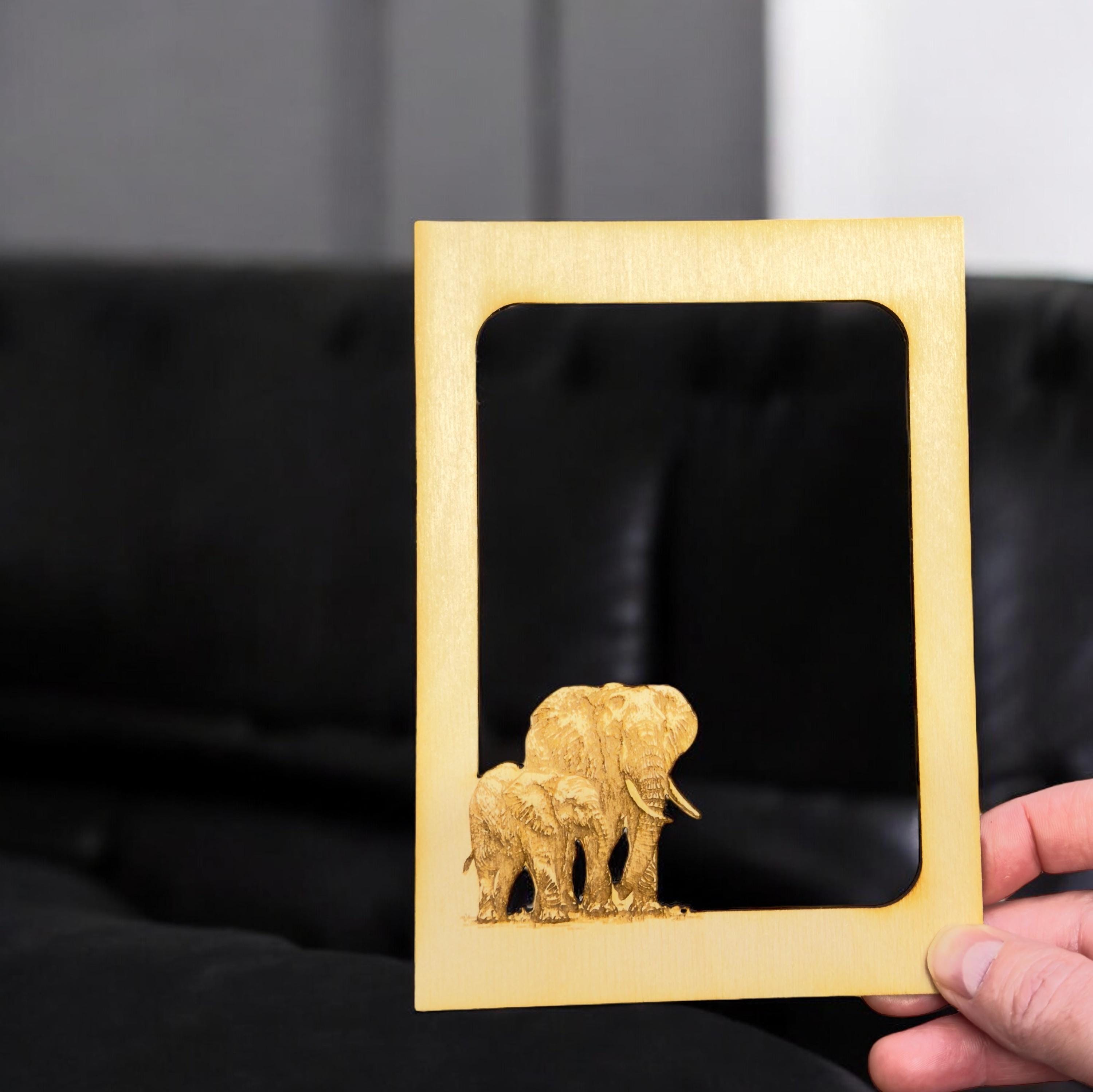 Cute Insert Frame Elephant Photo Frame Insert (FRAME NOT INCLUDED) - Etsy