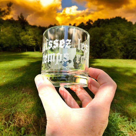 Rocks Glass - Laissez les bon temps Rouler - Double Old Fashioned Rocks Glass - Laissez les bon temps Rouler - Double Old Fashioned