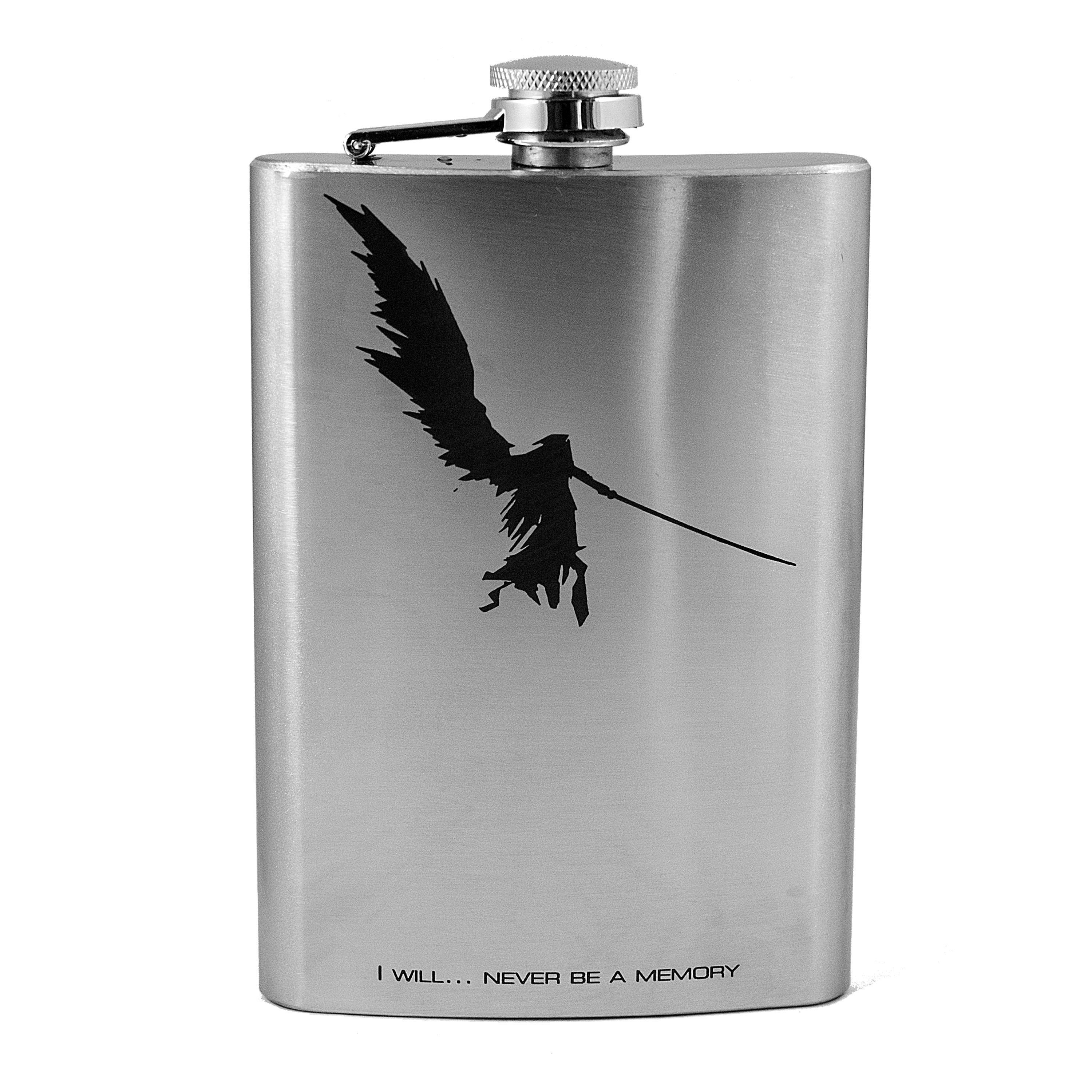 8oz I Will Never Be a Memory - Good - Stainless Steel Flask 8oz I Will Never Be a Memory - Good - Stainless Steel Flask