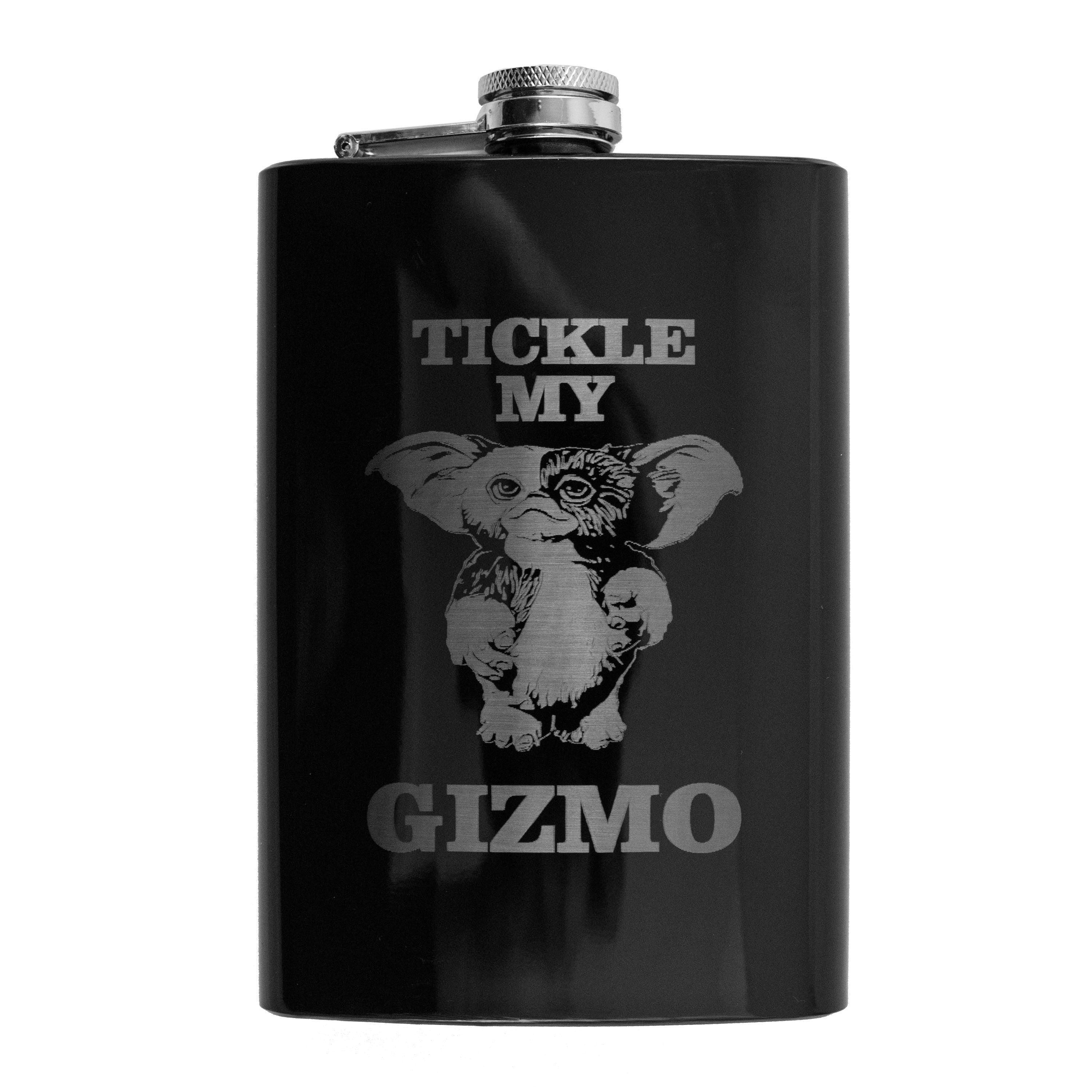 8oz BLACK Tickle My Gizmo Flask 8oz BLACK Tickle My Gizmo Flask