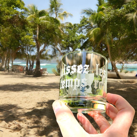 Rocks Glass - Laissez les bon temps Rouler - Double Old Fashioned Rocks Glass - Laissez les bon temps Rouler - Double Old Fashioned