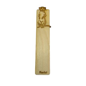 Bookmark - MeerKat - Birch wood Bookmark - MeerKat - Birch wood