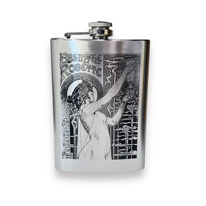 8oz Aegishjalmur Stainless Steel Flask 8oz Aegishjalmur Stainless Steel Flask