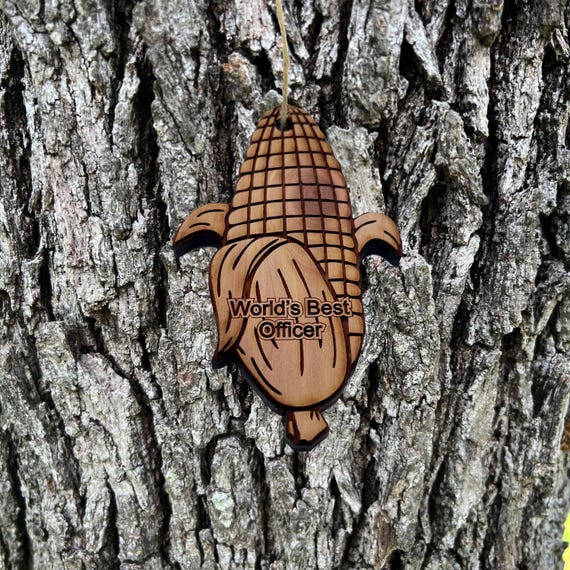 Corn on the cob - Cedar Ornament Corn on the cob - Cedar Ornament