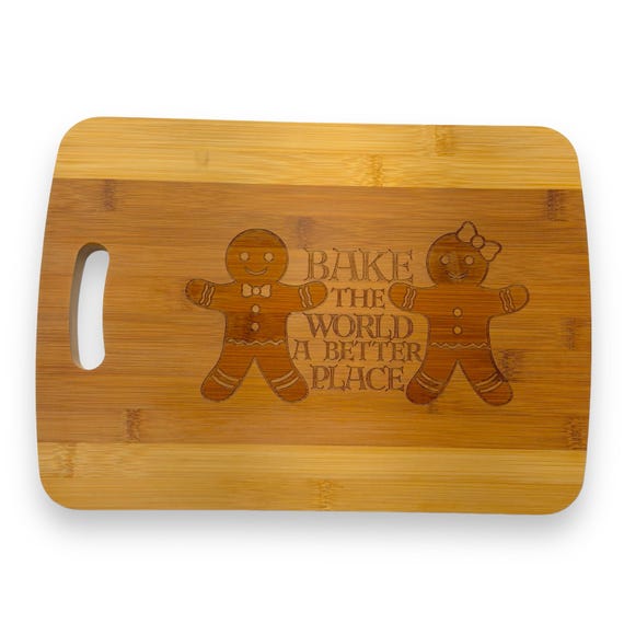 Cook Friend and Enter Cutting Board 14''x9.5''x.5'' Bamboo Cook Friend and Enter Cutting Board 14''x9.5''x.5'' Bamboo
