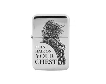 Lighter - Puts Hair on Your Chest - High Polish Chrome Lighter - Puts Hair on Your Chest - High Polish Chrome