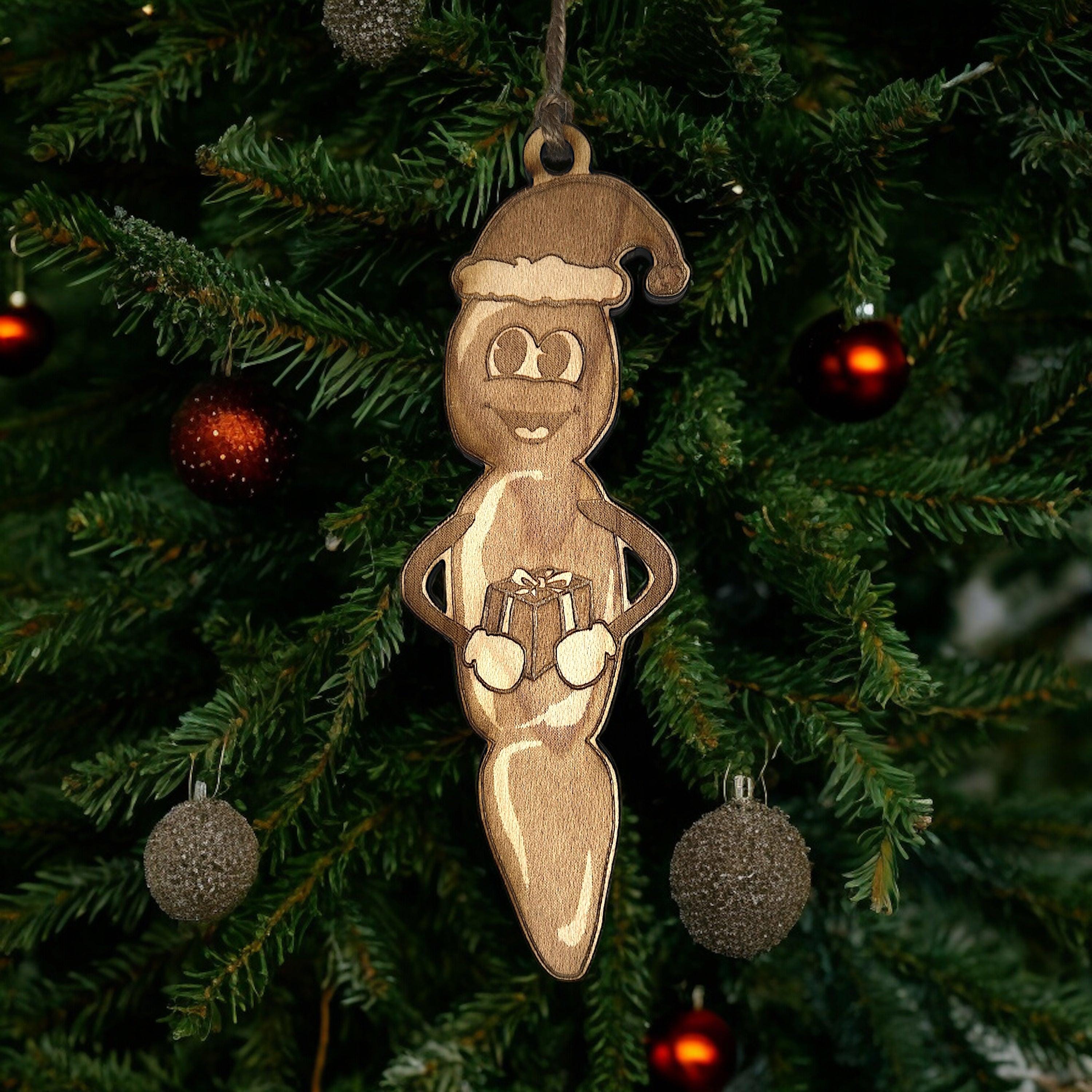 Howdy Ho - Cedar Ornament Howdy Ho - Cedar Ornament