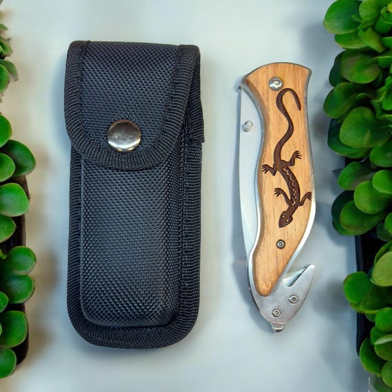 Knife - Tribal Lizard 138 Knife - Tribal Lizard 138