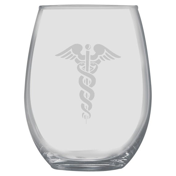 15oz Stemless Wine Glass - Pharmaceutical Hermes