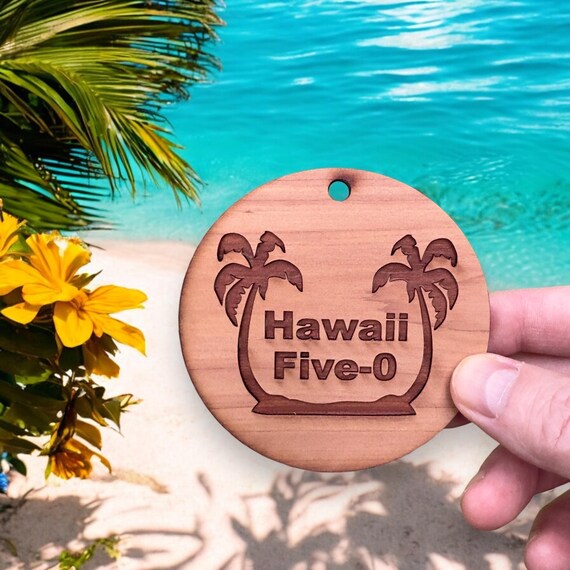 Hawaii Five-0 - Cedar Ornament Hawaii Five-0 - Cedar Ornament