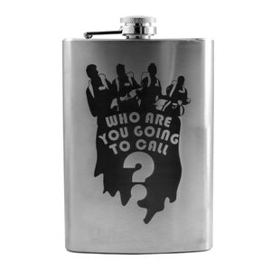 8oz Who Are You Going To Call Stainless Steel Flask